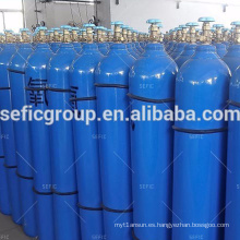 ISO 9809-1 standard 250CF 43.3L dot-3aa seamless steel gas cylinder